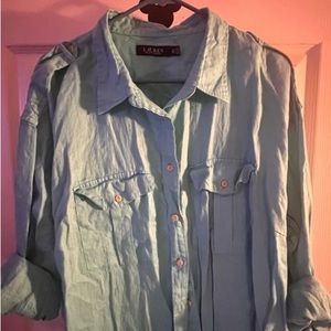 Slightly used Ralph lauren Collar shirt